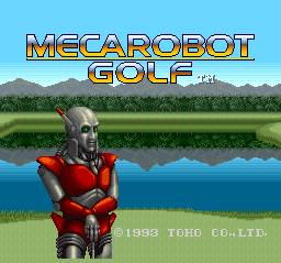 Mecarobot Golf screenshot 4 for Super Nintendo